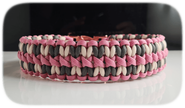 Paracord Collar Wide Tri